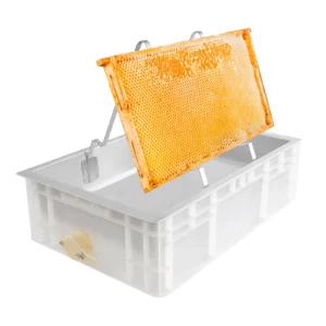 24.41*16.93*7.87in Stainless Steel Honeycomb Uncapping Tray Beekeeping Tools Honey Harvesting Tool Set Honey Collecting Tool Kit